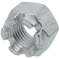 Kramp Castle nut DIN935 M16x1.50 steel zinc-plated Class 8 9351615