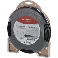 Kramp Trimmer line diameter 3mm 37m square Nylsaw black NL3037NKR