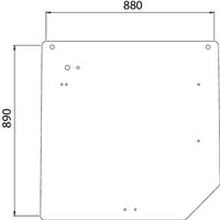 Kramp Top rear window 7700048325N
