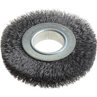 Lessmann Wheel Brush 125 mm Crimped Steel Wire 334.162