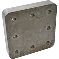 Walterscheid Weld on Mounting plate 145x145mm 8x M20 8004472