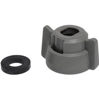 Arag Nozzle cap, bayonet, SW10, grey, with gasket, 25 pack, 40290210P025
