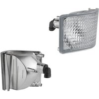 Wesem Corner work light halogen, right, 12V, 50W, square, white, 98x110x111mm, PGJ13 plug, LPRE56651