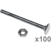 Vapormatic Carriage bolt DIN603 M8x120 (x100) VLG2350