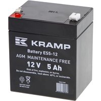 Kramp Battery 12V 5Ah closed SBA512KR