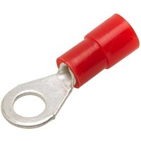 Hella Ring connector, red, 0.5-1.5mm² diameter 4.3mm Series A, blister (100x), 8KW178042012