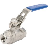 Ball valve, stainless steel, 2xF 3/8'' BVS38FSS