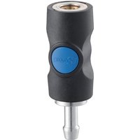 Prevost Quick release safety coupling with 8mm hosetail ISI061808