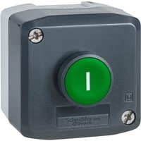 Schneider-Electric Push button box, green, I XALD102