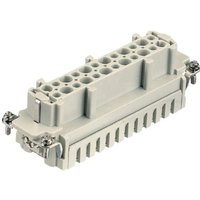 Harting Insert ES, Female 24P Cage-clamp 1-24 09330242716
