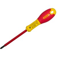 Stanley FatMax VDE Insulated Screwdriver Pozidriv PZ0 x 75mm 0-65-417