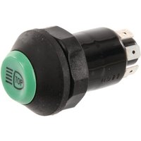 Pneutron Push switch, Top lights, round, green 11165080PN