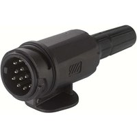 Hella Trailer plug 13-pin, plastic, 12V, long type, screw terminals 8JA005951041