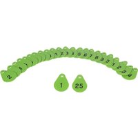 AKROH Flexible neckplate nr. 1-25 green 3990500000040125