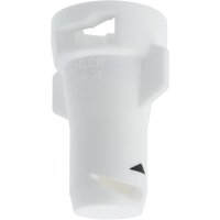 Lechler Off-centre Fertiliser nozzle FB 08 white plastic FB08