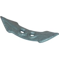 Non Original Cultivator point 250x75x10mm, reversible, curved, 2 hole, suitable for Ottmar CP35