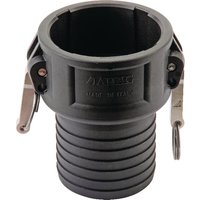 Arag Camlock Type C 3" hose end 87 mm polypropylene 18109C87