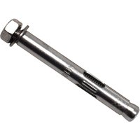 MasonMate Stainless Steel Hex Nut Sleeve Anchor M10 x 77mm 0839M560075SS