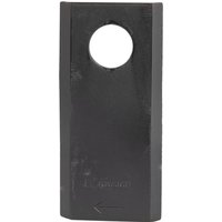 Kramp Mower blade RH 105x48x4.3mm bore diameter 20mm Suitable for Kuhn 25 pack K6801420KR
