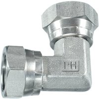 PH Hydraulik Swivel Adaptor F/F 3/8" BSP 90° SS FF9006KSS