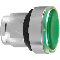 Schneider-Electric Signal pushbutton, green, lock ZB4BH033