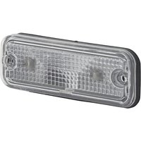 Hella Marker light 5W, rectangular, 24V, white, bolt on, 100xHella 2PF961167021