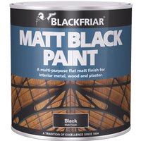 Blackfriar Matt Black Paint 125ml BF0520001X1