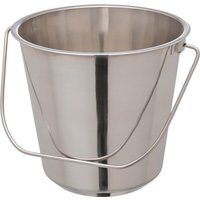 Kerbl Bucket 12.3L, stainless steel TZ1141