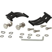 Kramp Mounting bracket for vehicle lighting, 54mm clamp for tube, aluminium/stainless steel LA100BK11