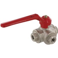 Unbranded Ball valve T 1/4" IT/IT 3-way KS314T