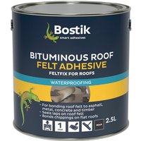 Bostik Feltfix Bituminous Roof Felt Adhesive 2.5 L 30811934