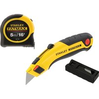 Stanley FatMax Triple Pack – Tape, Knife and Blades FMHT43257-0