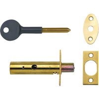 Yale PM444 Door Security Bolt Brass Finish 7.20444E+11