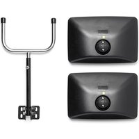 Blaser Blind spot unbreakable mirrors and 180° swivel holder for front attachments 951P105M32