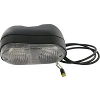 Cobo Direction and position light RH rectangular, 12V, amber/transparent, bolt on, 0306400000