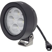 Kramp Work light LED, 40W, 4500lm, round, white, 110x93x145mm, Wide flood, 4 LED's, LA10416