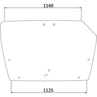 Kramp Rear window upper 4429137N