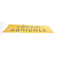 Sticker warning sign transport: CONVOI AGRICOLE 1200x400mm 488883