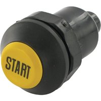 Pneutron Push switch, Start, round, yellow 11215050PN