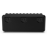 Daken Toolbox 522x1250x500mm, 190l capacity, black plastic, Welvet 81009 by DK81009