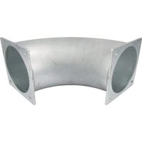 Kramp Elbow 90°+2xflange 8" 8303090Z