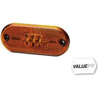 Hella ValueFit Marker light LED, rectangular, 24V, amber, bolt on, 108x10.5x44mm, 5 LED's, 2PS357009101