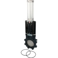 Battioni Pagani Gate valve 4" pneumatic LOCKER BiDi LVB100P