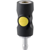 Prevost Quick release safety coupling with 8mm hosetail ASI061808