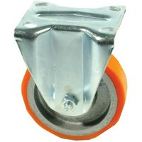 Ro-Carr Caster wheel rigid, polyurethane wheel: diameter 200x50mm, plate fitting: 145x110mm Load: 830kg, WH710200