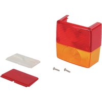 Jokon Light lens, red/transparent/amber, square LH/RH/rear 190058000