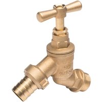 Plasson Bib tap hose union 3/4" no d/check PL9076200