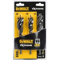 DEWALT EXTREME Tri Flute Bit Set 3 Piece DT90237-QZ