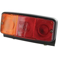 Cobo Rear light LH rectangular, red/amber, bolt on, 4-pin, 02208000