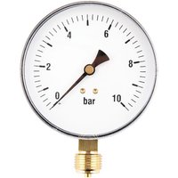 ET Pressure gauge diameter 100 0-10bar 1/2" MA10010L08ST